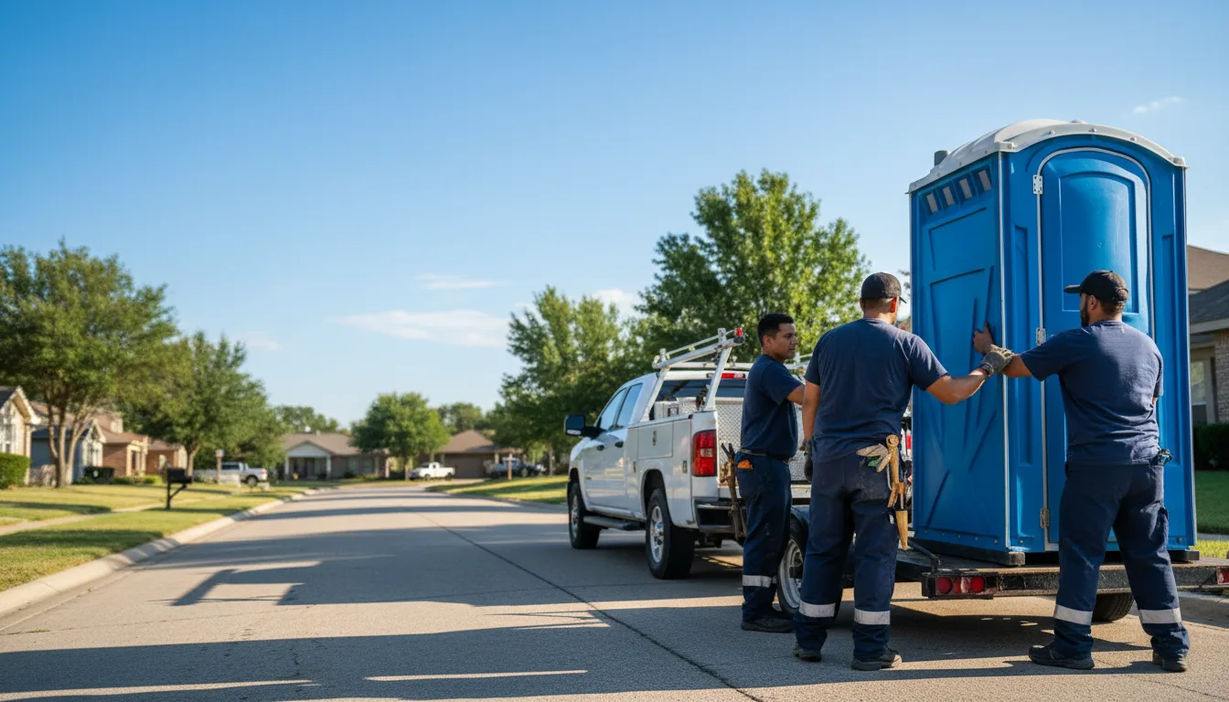 Portable Toilet Rental in Romeoville, IL near me